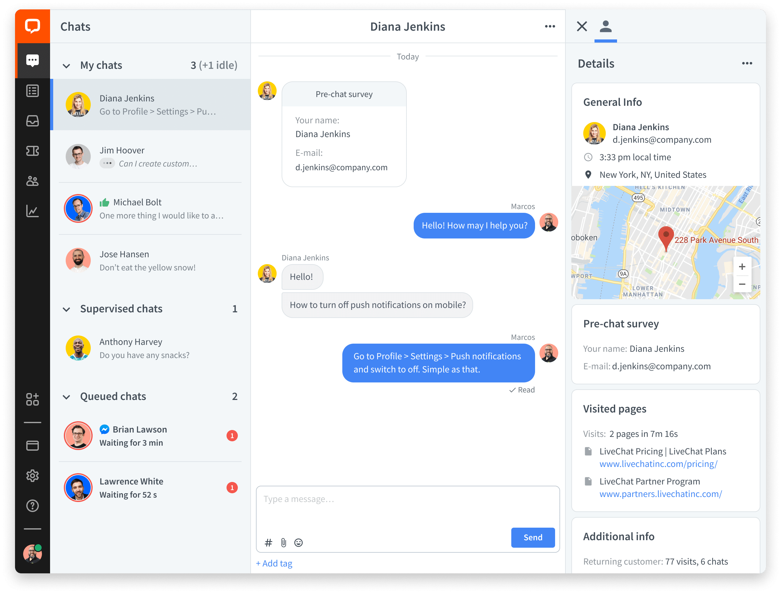 LiveChat email marketing integration | Campaign Monitor