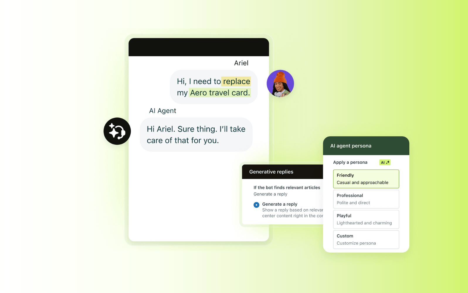 Zendesk live chat software dashboard showcasing customer support features.