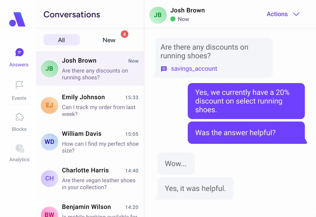 Illustration showing Conversation insights